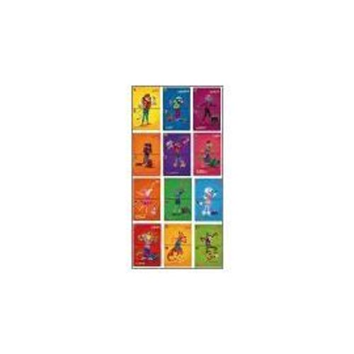 2 Cartes Lu Le Petit Écolier "Les Animix"