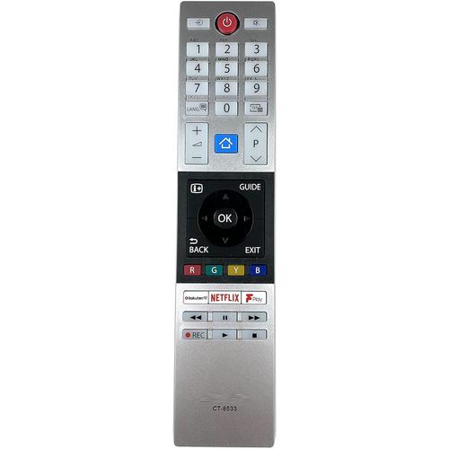 Nouveau Remplacement for Toshiba la télé Télécommande Rakuten CT-8543 CT-8528 CT-8533 RC42151P CT-8517 CT-8536 (Color : CT-8533)