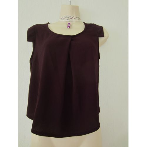 Top Court Violet Foncé T 36