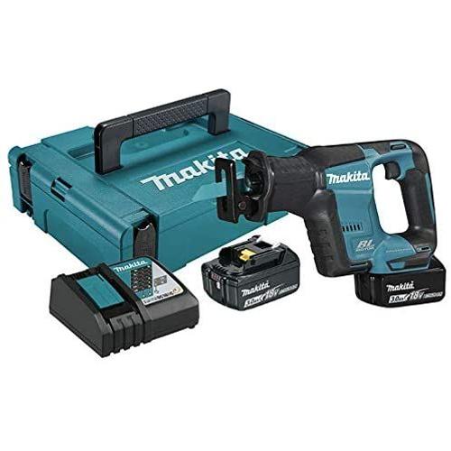 Makita DJR188RFJ - Scie récipro 18 V Li-Ion 3 Ah + Accessoires