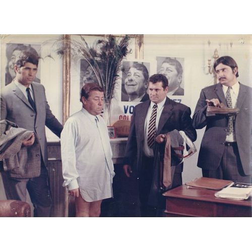La Grande Java (Les Charlots) : Photo Argentique Cinématographique - Format 24x30 Cm - De Philippe Clair Avec Rinaldi, Jean-Guy Fechner, Sarrus, Gérard Filipelli, Luis Rego, Francis Blanche - 1971 #