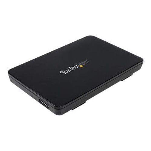 StarTech.com Boîtier USB 3.1 (10 Gb/s) sans outil pour disque dur SATA de 2,5" - Boîtier HDD / SSD SATA avec UASP - Boitier externe - 2.5" - SATA 6Gb/s - USB 3.1 (Gen 2) - noir - pour P/N:...