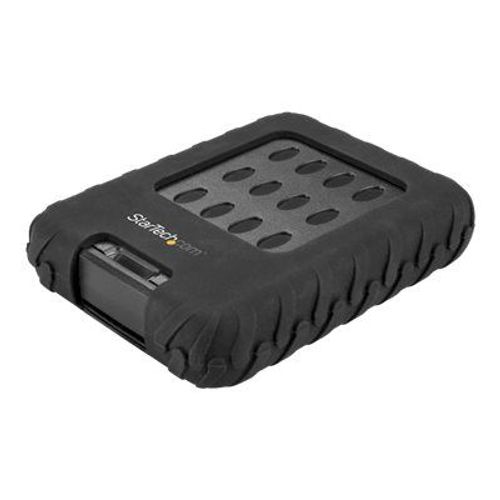 StarTech.com Boîtier USB 3.1 (10 Gb/s) antichoc pour disque dur SATA III de 2,5" - Boîtier robuste HDD / SSD avec UASP - Boitier externe - 2.5" - SATA 6Gb/s - SATA 6Gb/s, USB 3.1 (Gen 2) - noir