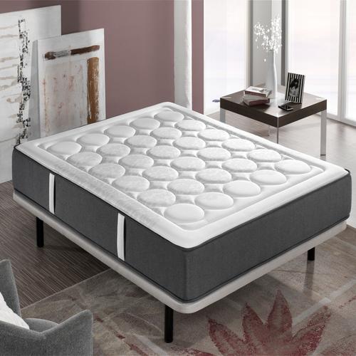 Matelas 140x190 Airsystem Privilege Epaisseur 28 Cm ¿ Noyau En Mousse Respirant - Antiacarien Et Adaptable