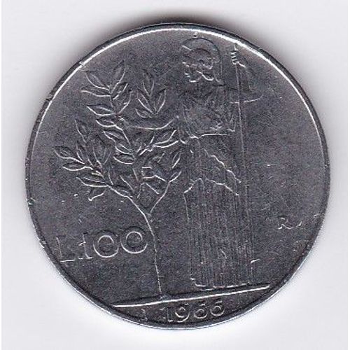 Italie 100 Lires 1966