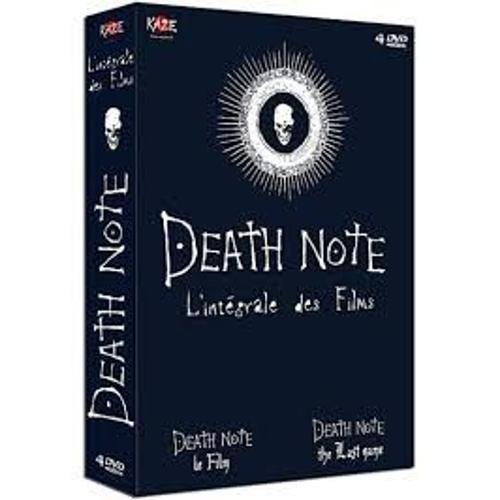 Death Note - L'integrale Des Films - Coffret 4 Dvd