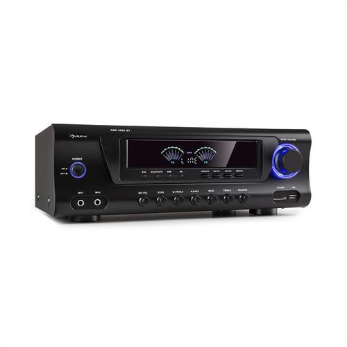 auna AMP 3800 BT Amplificateur HiFi Bluetooth 2x 120W + 3x 50W RMS noir