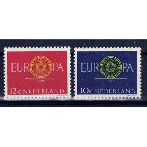 Pays Bas Europa Cept 1960 Neufs**