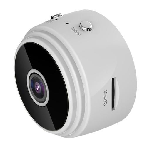 Caméra d'alarme de vision nocturne intelligente WiFi, carte mémoire, mini enregistreur vidéo domestique