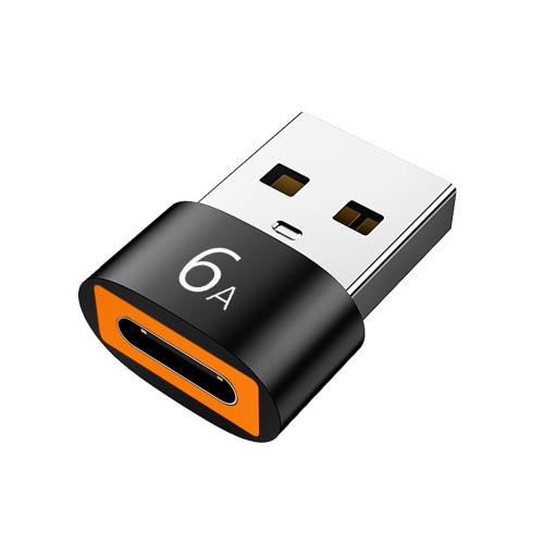 Adaptateur De Type C Femelle Vers Usb3.0 Mâle, En Alliage D'aluminium, Mini 6a, Transfert De Données À Charge Rapide, Pour Samsung Xiaomi Pc Macbook Pro, 1/3 Pièces