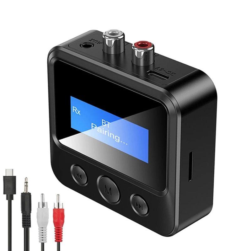 Adaptateur sans fil Bluetooth 5.0, transmetteur-rcepteur ED...