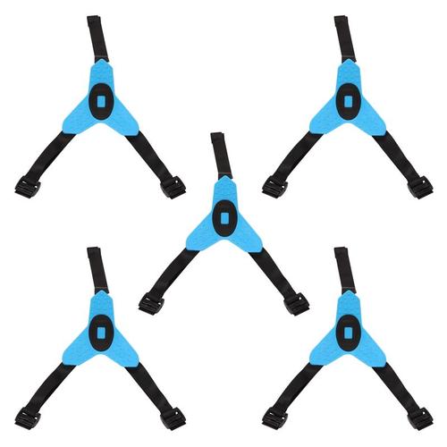 Support de fixation 5X pour casque de moto, mentonnière, ceinture de casque intégrée pour Gopro Hero 7/6/5/4