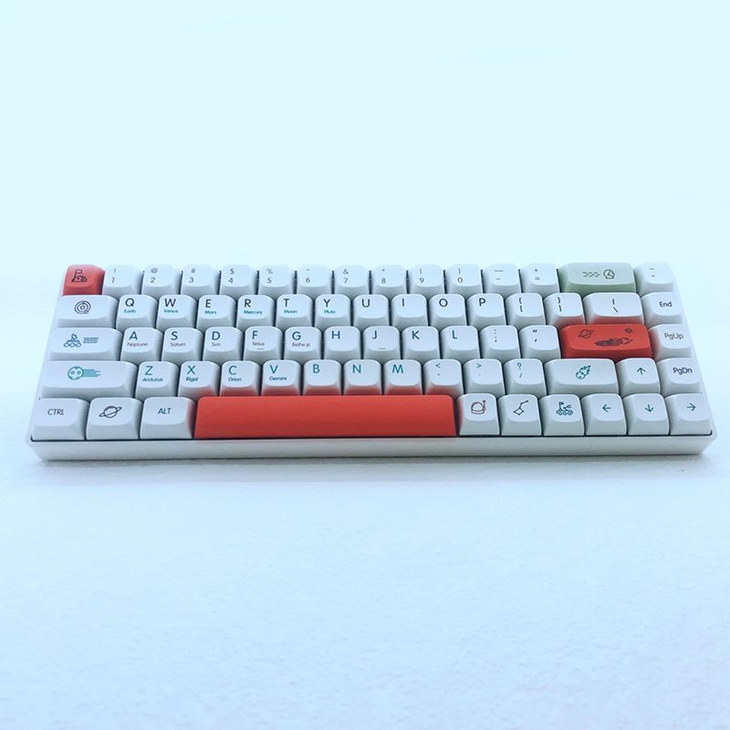 Capuchons de touches de clavier XDA en PBT, 126 touches, pou... - 3