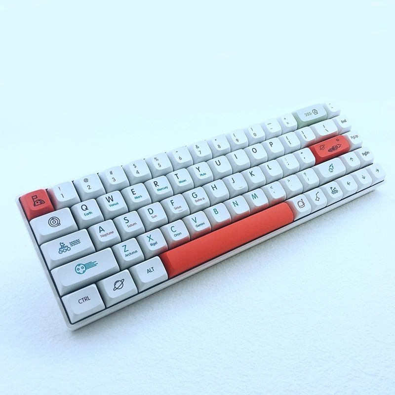 Capuchons de touches de clavier XDA en PBT, 126 touches, pou... - 4
