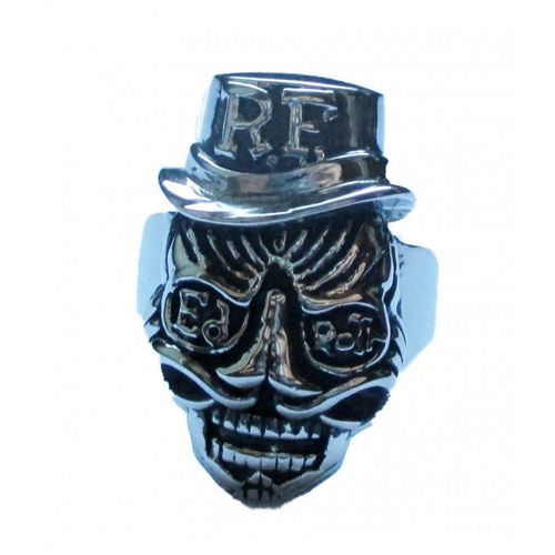 Chevaliere 11us Crane Ed Roth Rat Fink Bague Homme Kustom Kulture