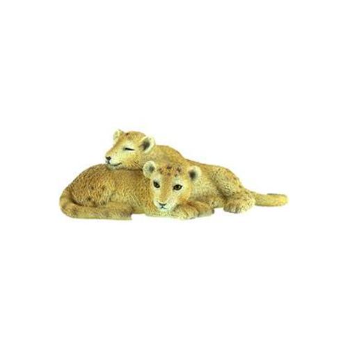 Bullyland Animal World Figurine Groupe De Lionceaux 10 Cm