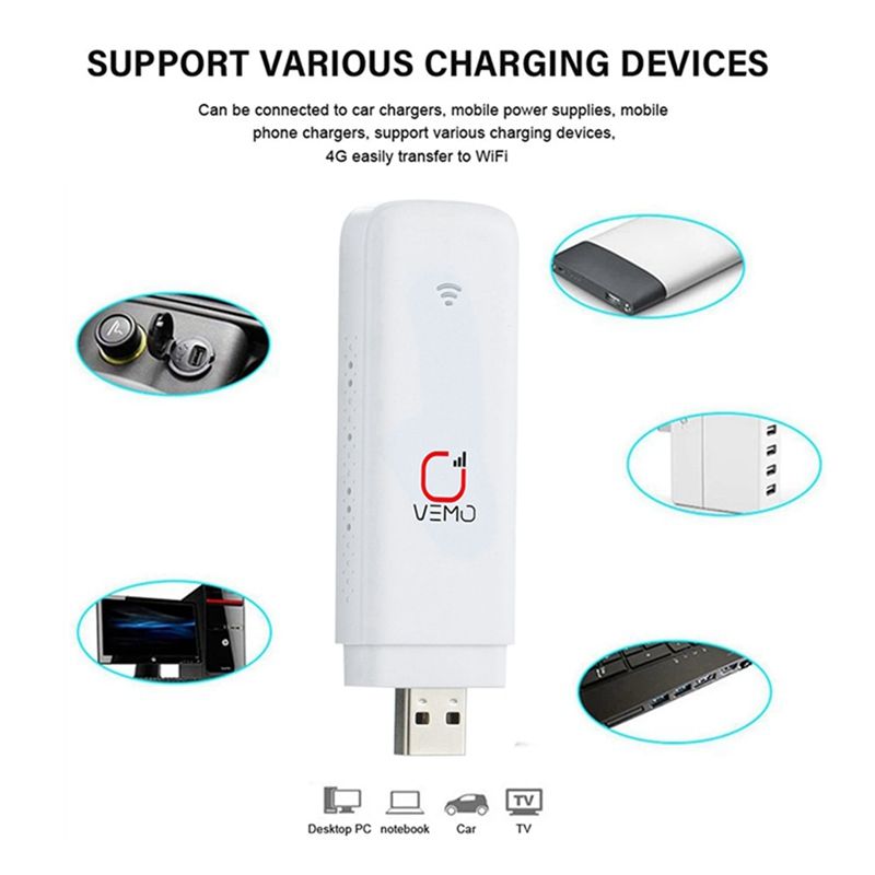 Modem routeur wi-fi 4G Portable MF80, 150Mbps, avec emplacem... - 4