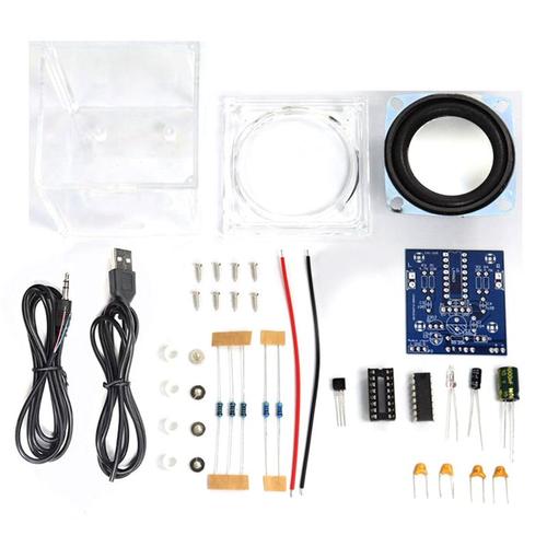 Kit de Production de haut-parleur Bluetooth, petit amplificateur de puissance, pièces Audio, bricolage électronique, haut-parleur Mobile