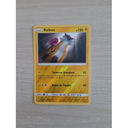 Raikou - 32-R/73 - Reverse Rare - Légendes Brillantes