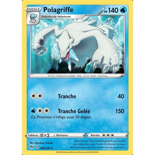 Pokémon Polagriffe 049 / 189 Reverse