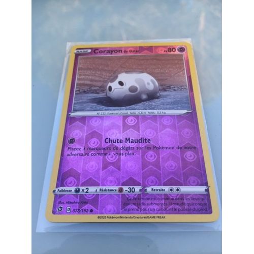(701) Corayon De Galar 78/192 Pokemon