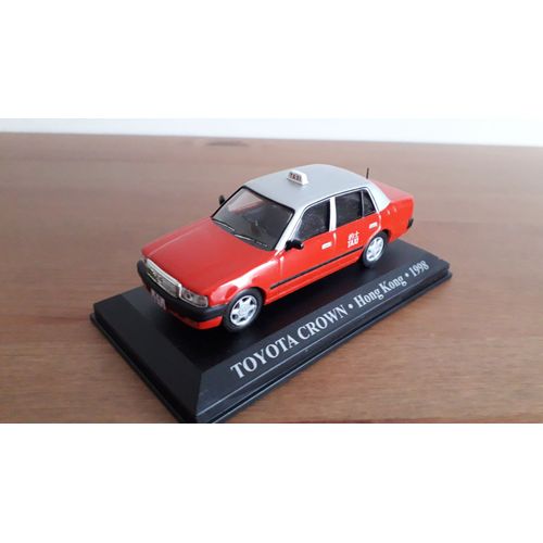 Taxi Toyota Crown Hong Kong 1985 1:43 Neuf-Altaya