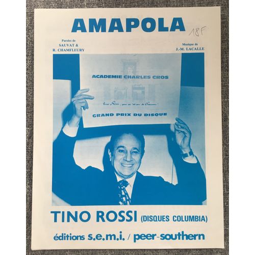 Amapola De Tino Rossi (Boléro)