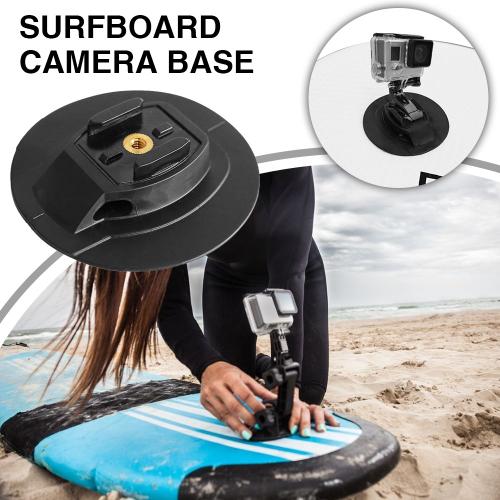 Support Fixe Et Stable Pour Caméra De Surf En Pvc, Accessoire D'extérieur Pour Planche De Surf Gonflable Sup