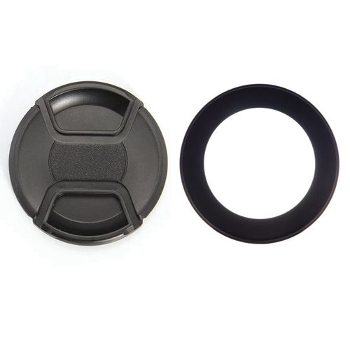 Anneau Step Up 58-77 Mm, taille du filtre d'objectif, adaptateur avec capuchon d'objectif 77 Mm, capuchon de protection, nouveau