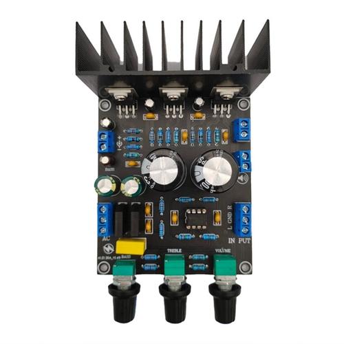 Panneau d'amplificateur de puissance de caisson de basses 2.1, panneau d'amplification Audio TDA2030A, Module 3 canaux, panneau d'amplification de puissance multimédia