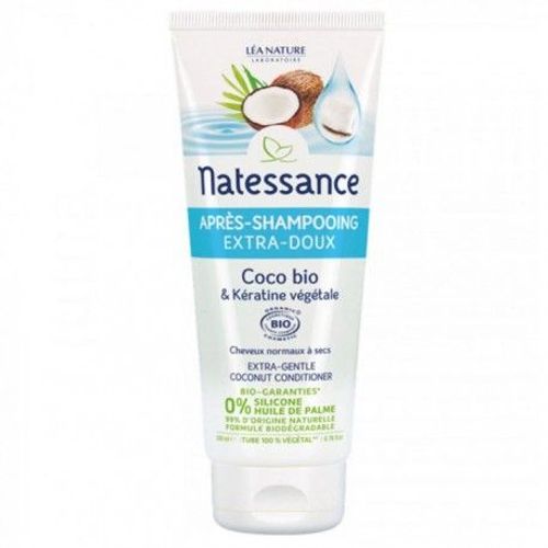 Apres-Shampooing Extra-Doux Coco & Kératine Bio 