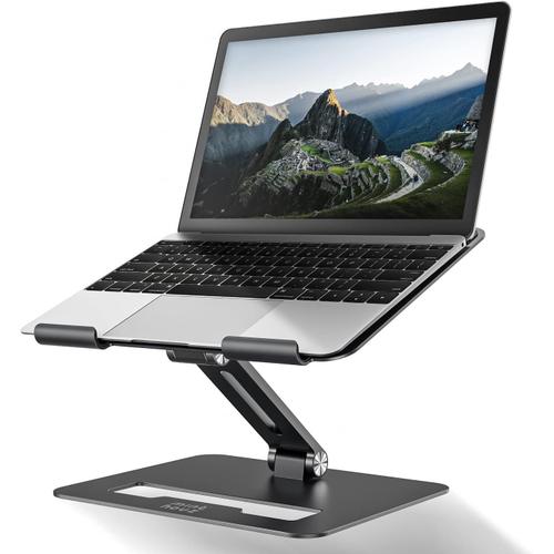 Support pour Ordinateur Portable pour Bureau, rehausseur Ergonomique pour Ordinateur Portable, Compatible avec MacBook Air Pro, Dell XPS Lenovo, HP Plus d'ordinateurs Portables de 10 ¿¿ 17