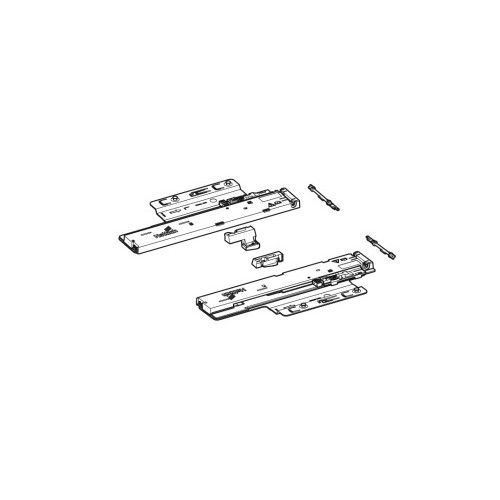 Système d'ouverture Push to open pour coulisses Quadro YOU Silent System - 8/20 HETTICH