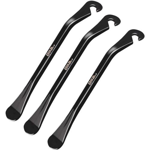 Demonte Pneus Velo, 3 Pcs Francaise Demonte Pneus Velo En Forme De Crochet En Acier, Leviers De Pneus De V¿¿Lo, Pince Pneu De V¿¿Lo Pour Vtt/Bmx