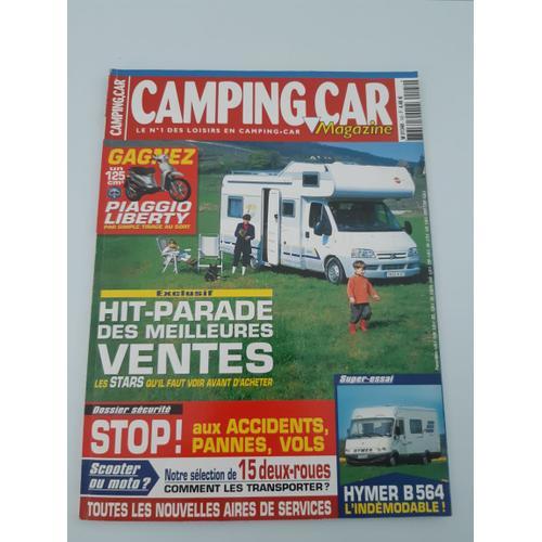 Camping Car Magazine 142 Juillet 2002 Hymer Autostar Accidents Pannes Vols Capucine Morbihan Danemark Fête Européenne Du Camping-Car Réfrigérateur