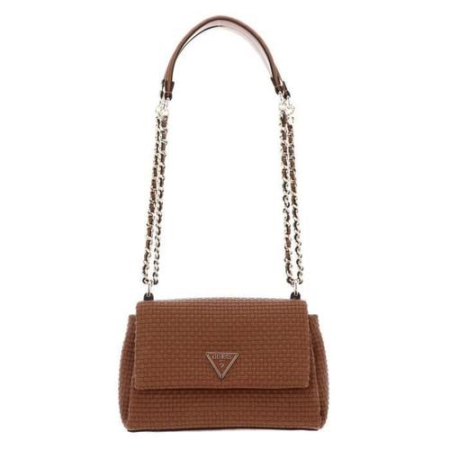 GUESS Etel Convertible Xbody Flap Cognac [266208] - sac à épaule bandoulière sacoche