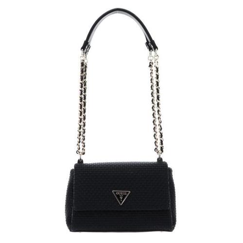 GUESS Etel Convertible Xbody Flap Black [263835] - sac à épaule bandoulière sacoche