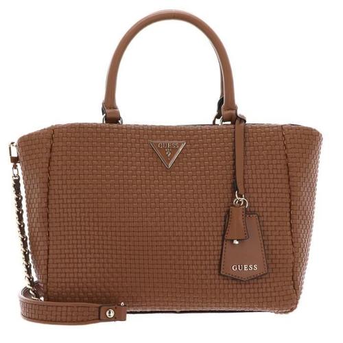 GUESS Etel Girlfriend Satchel Bag Cognac [265671] - sac à main sac a main