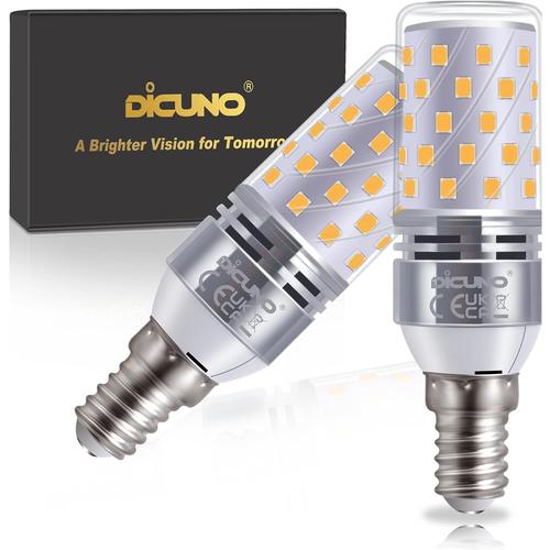 Ampoule Led E14, 8w Ampoule Maïs Led Équivalent 100w Lampe Halogène, Blanc Neutre 4000k, 1000lm, Non-Dimmable, Petit Culot À Vis E14 Maïs Led, Lot De 2