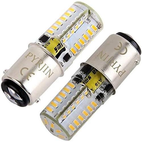 Ba15d Ampoule Led 12v 5w, Double Contact Baïonnette Sbc, Blanc Chaud 3000k, Équivalent 35w, Pour L'intérieur, Rv Camping, Bateau, Feux De Position. (Lot De 2)