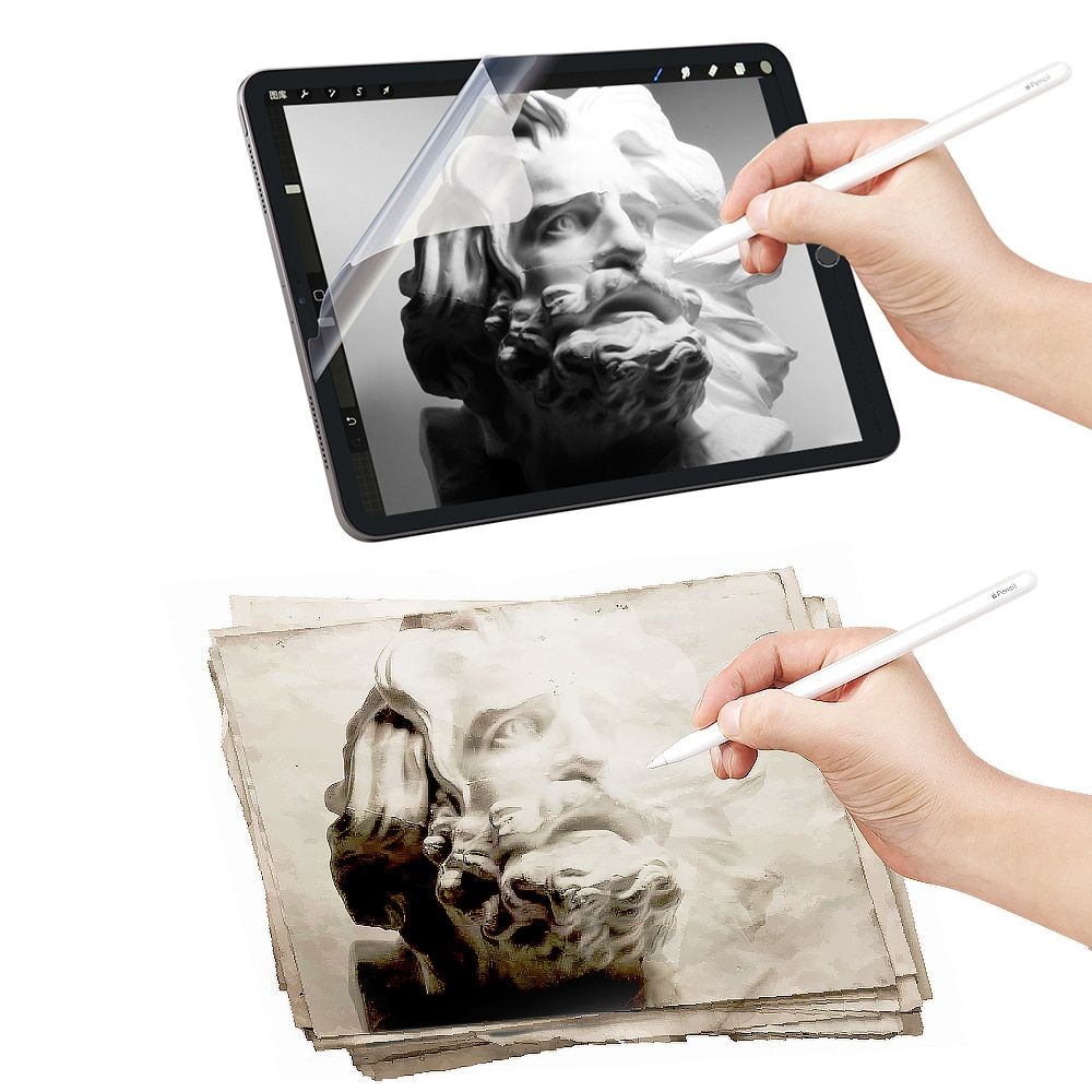 Papier comme Film mat PET Anti éblouissement peinture pour iPad