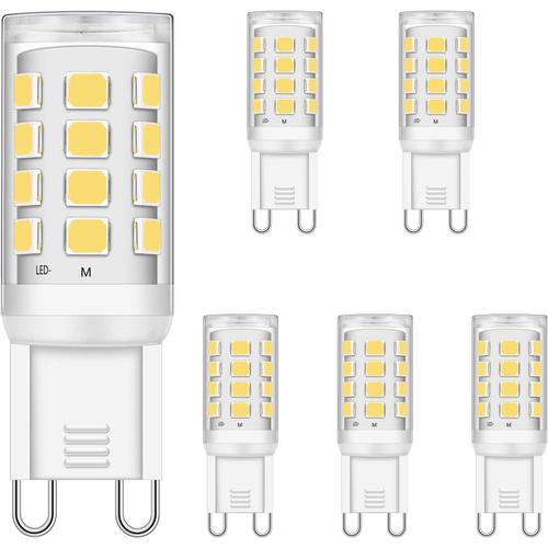 Led G9 Ampoules 3w Blanc Neutre 4000k Équivalent À 15w 20w 25w 28w 33w Halogène Ampoules, Cri> 85, G9 Prise Led Lampe, Sans Scintillement, Sans Intensité Variable, Ca 220-240v, Paquet De 5