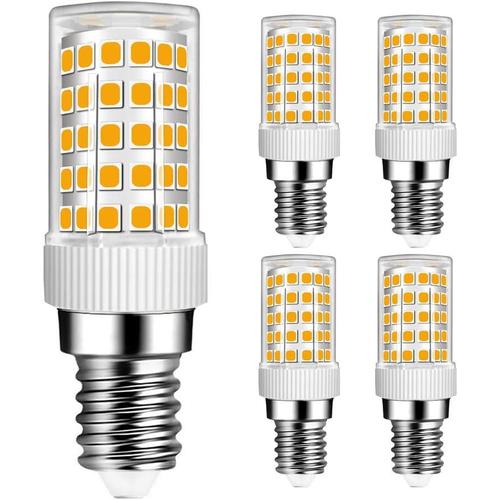 Ampoule E14 10w Led Équivalent Ampoule Halogène 80w, 800lm, Blanc Chaud 3000k, Ampoules Led E14, Not Dimmable, Ac 220-240v, Lot De 4