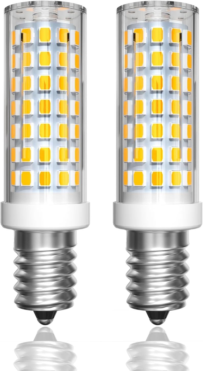 Ampoules Led E14 Pour Hotte De Cuisine Blanche Chaude 3000k, 5w Équivalent À 50w Ampoule E14 500lm Non Dimmable, E14 Ses Pour Hotte De Cuisine, Réfrigérateur, Machine À Coudre, Lot De 2