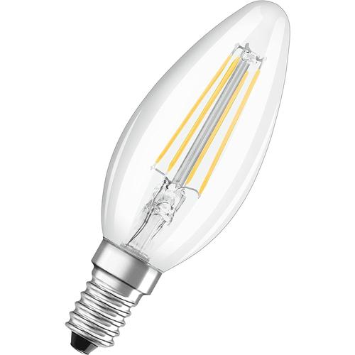 Lampe Led Superstar À Intensité Variable Et À Rendu Des Couleurs Particulièrement Élevé (Cri90), E14-Base, Aspect Filament ,Blanc Chaud (2700k), 470 Lumen,Remplacement De 40w-Ampoules 1-Pack