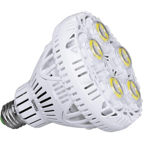 Ampoule Led E27 30w 5000k Blanc Froid, Ampoule Incandescente 200w Équivalent, Ampoule Led Puissante 4000lm Non-Dimmable Pour Garage Entrepôt Sous-Sol Magasin (Angle De Rotation 120°)