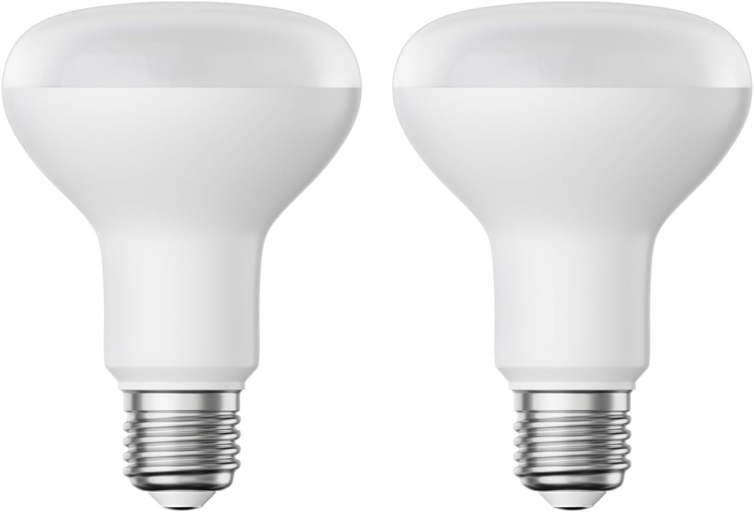 2 Ampoules Led E27, R80, Blanc Chaud (2700 K), 10 W, 935lm, Mates