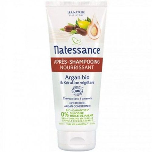 Apres-Shampooing Nourrissant Argan & Kératine Bio 