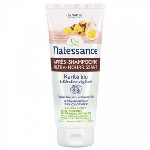 Apres-Shampooing Ultra-Nourrissant Karité & Kératine Bio 