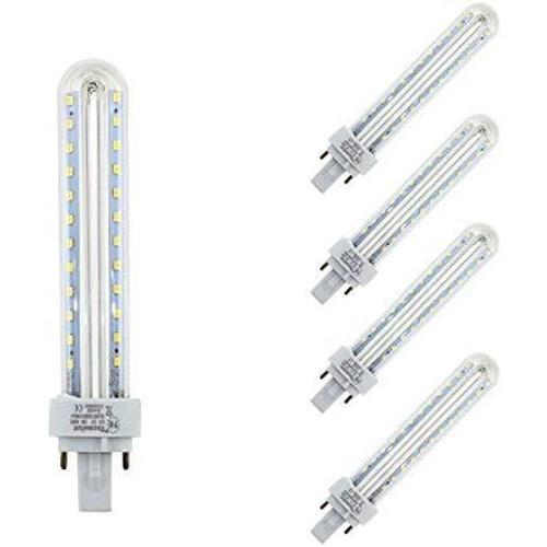 Ampoule Led Tube 2u G24 4200k Lumière Neutre 13w 49627 (Pack 5)